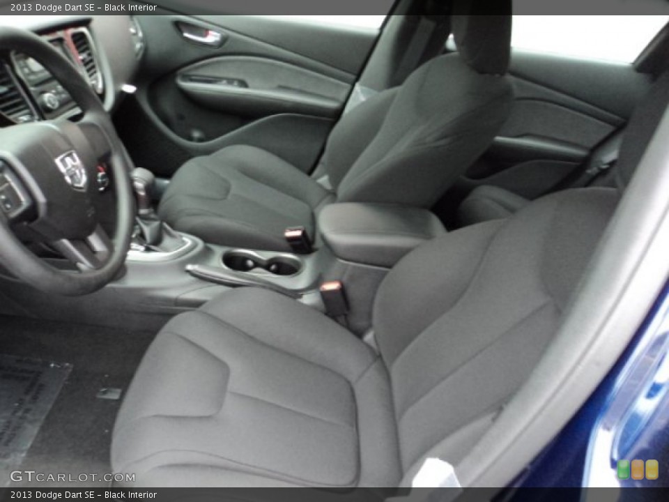 Black Interior Front Seat for the 2013 Dodge Dart SE #72289649
