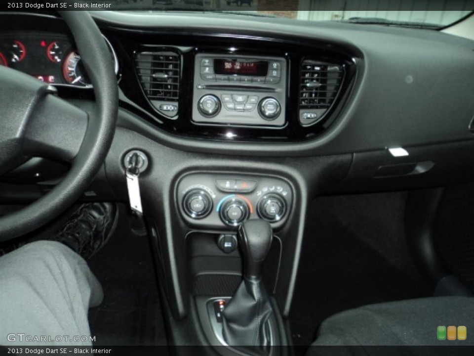 Black Interior Controls for the 2013 Dodge Dart SE #72289671