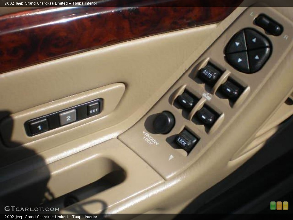 Taupe Interior Controls for the 2002 Jeep Grand Cherokee Limited #72290983