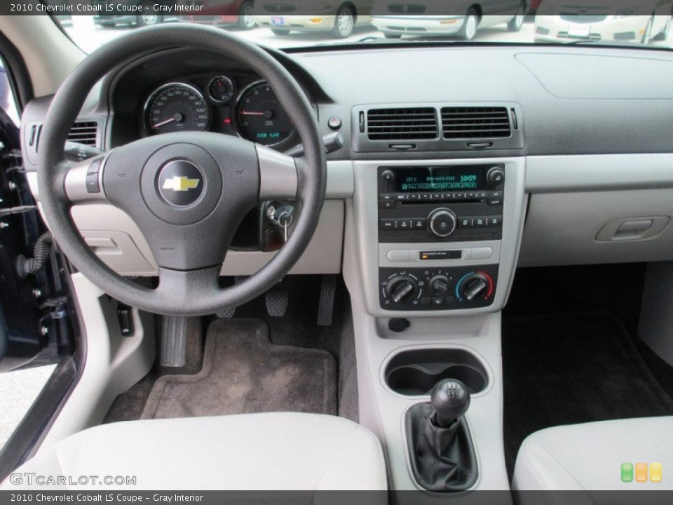 Gray Interior Dashboard for the 2010 Chevrolet Cobalt LS Coupe #72293308