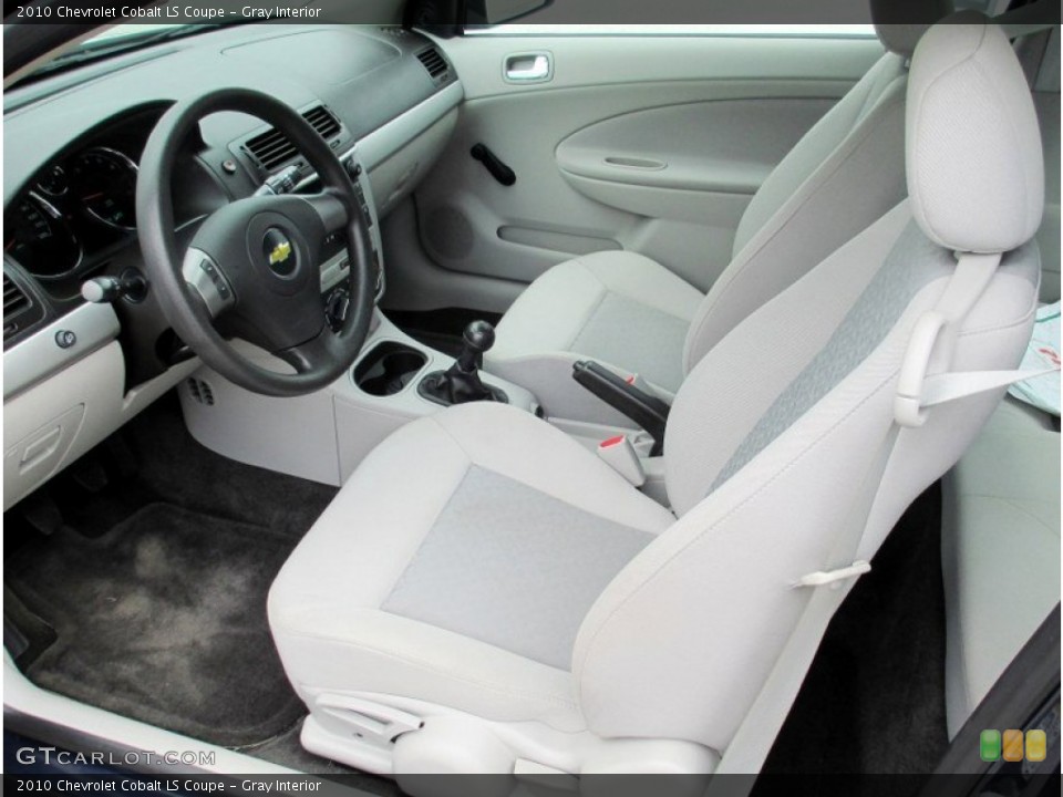 Gray Interior Prime Interior for the 2010 Chevrolet Cobalt LS Coupe #72293599