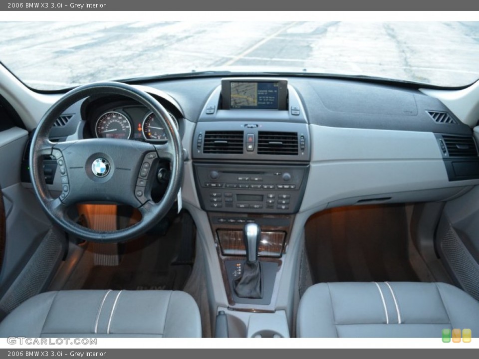 Grey Interior Dashboard for the 2006 BMW X3 3.0i #72294709