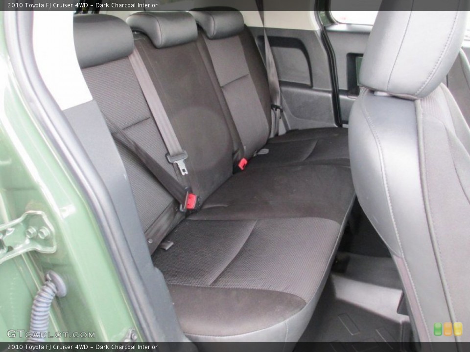 Dark Charcoal Interior Rear Seat for the 2010 Toyota FJ Cruiser 4WD #72295053