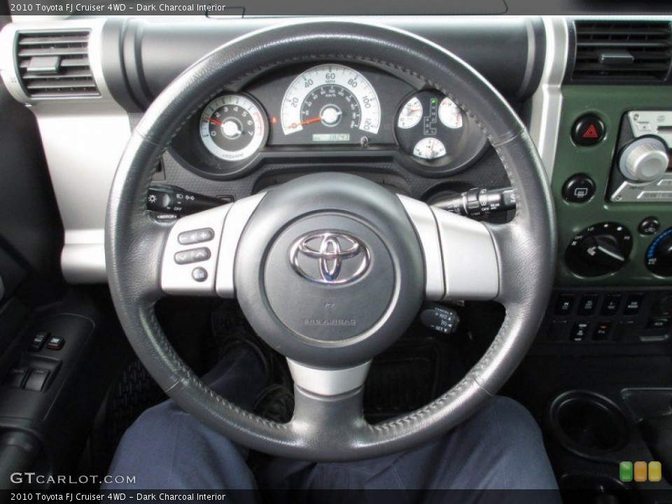 Dark Charcoal Interior Steering Wheel for the 2010 Toyota FJ Cruiser 4WD #72295078