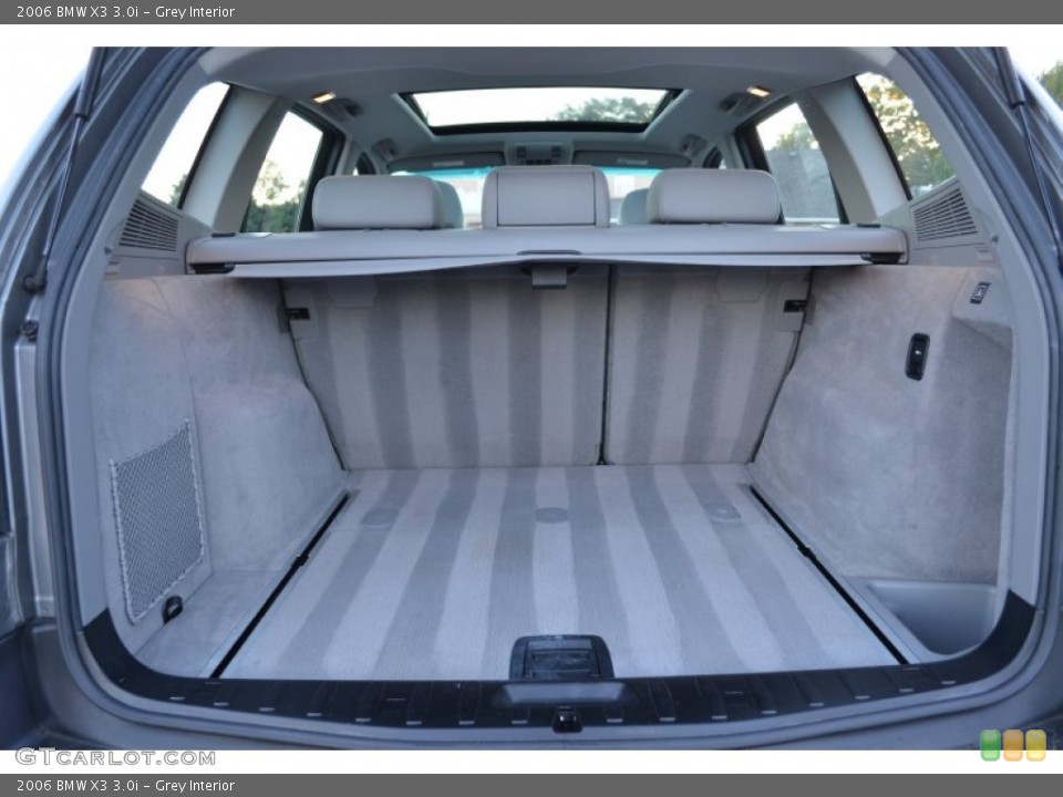 Grey Interior Trunk for the 2006 BMW X3 3.0i #72295109