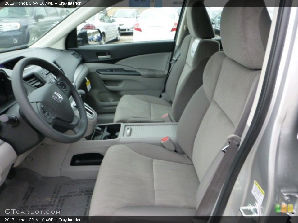 Gray Interior Photo for the 2013 Honda CR-V LX AWD #72295199