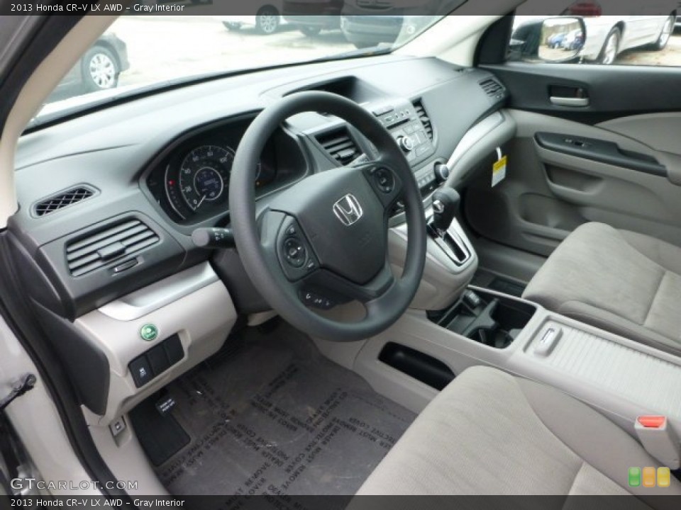 Gray Interior Photo for the 2013 Honda CR-V LX AWD #72295315