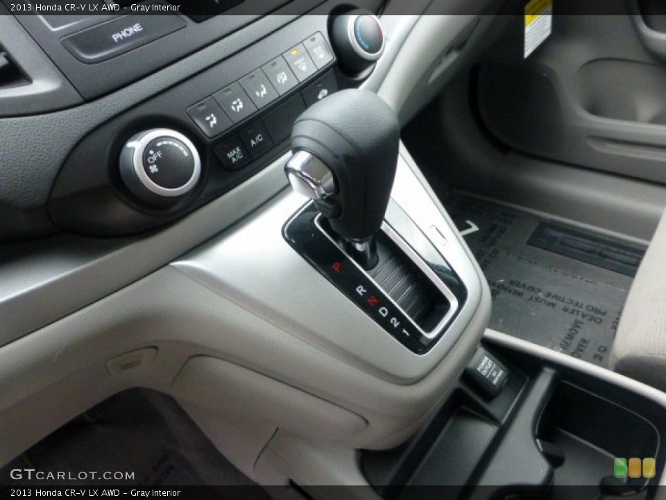 Gray Interior Transmission for the 2013 Honda CR-V LX AWD #72295339
