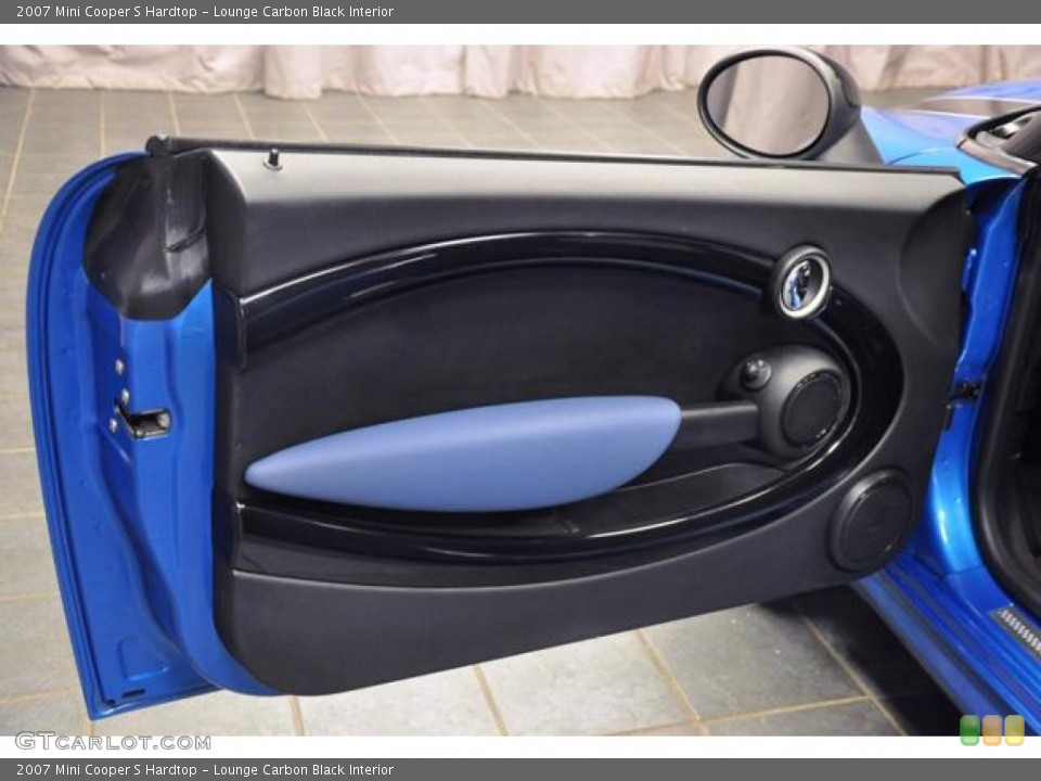 Lounge Carbon Black Interior Door Panel for the 2007 Mini Cooper S Hardtop #72296786