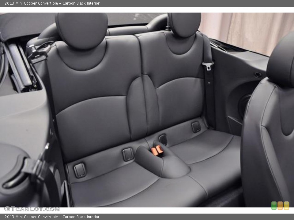Carbon Black Interior Rear Seat for the 2013 Mini Cooper Convertible #72300379