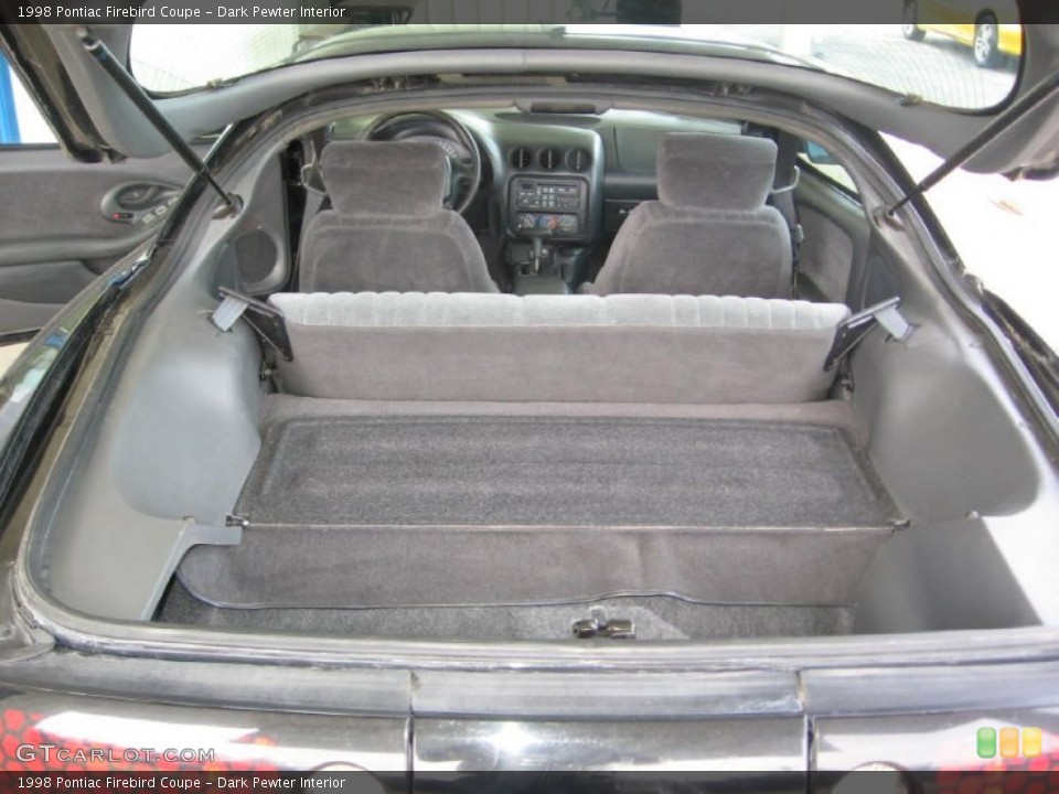 Dark Pewter Interior Trunk for the 1998 Pontiac Firebird Coupe #72301363