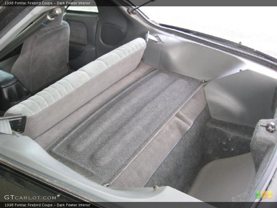 Dark Pewter Interior Trunk for the 1998 Pontiac Firebird Coupe #72301390