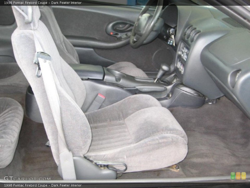 Dark Pewter Interior Photo for the 1998 Pontiac Firebird Coupe #72301597