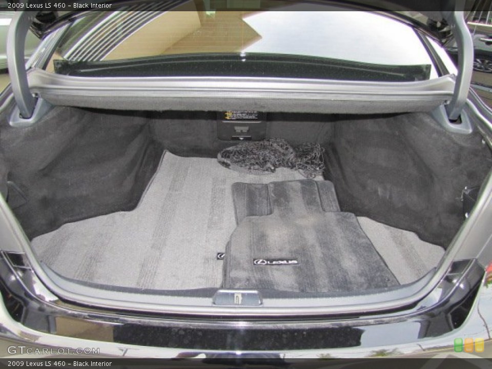 Black Interior Trunk for the 2009 Lexus LS 460 #72302338