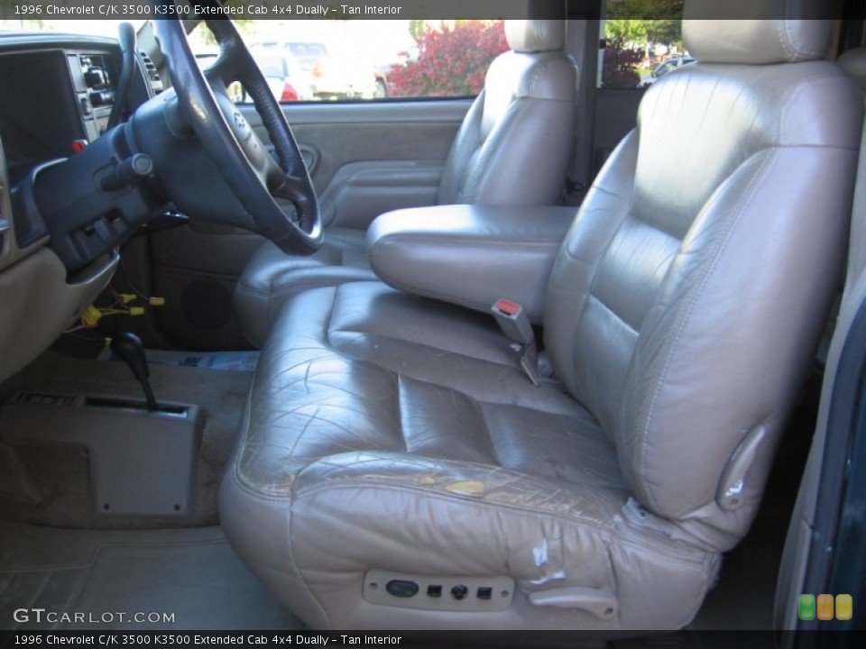 Tan 1996 Chevrolet C/K 3500 Interiors