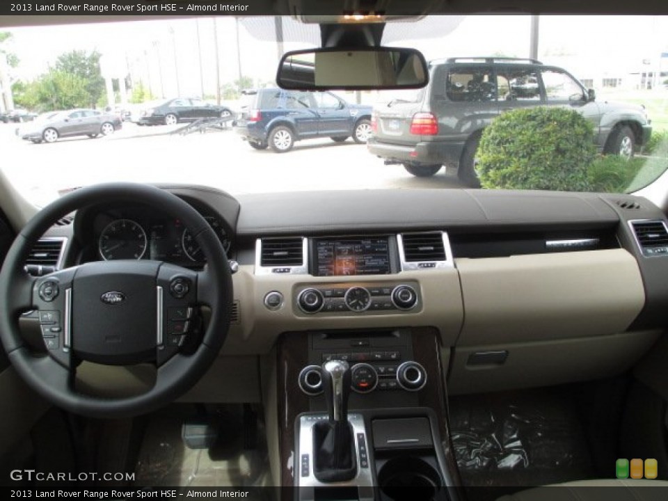 Almond Interior Dashboard for the 2013 Land Rover Range Rover Sport HSE #72304525