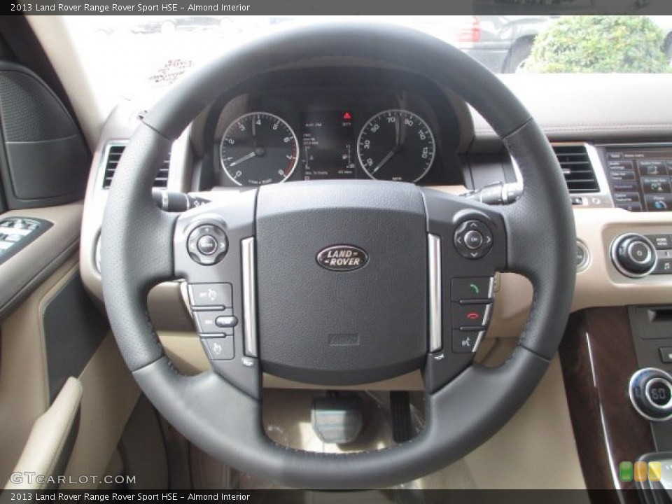Almond Interior Steering Wheel for the 2013 Land Rover Range Rover Sport HSE #72304806