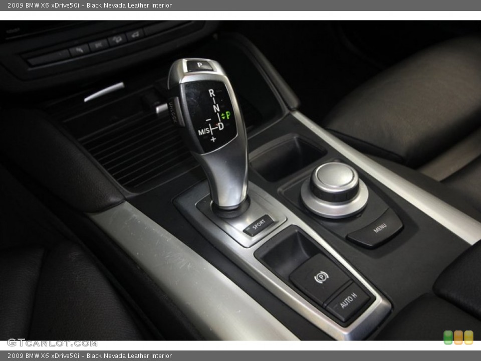 Black Nevada Leather Interior Transmission for the 2009 BMW X6 xDrive50i #72304828