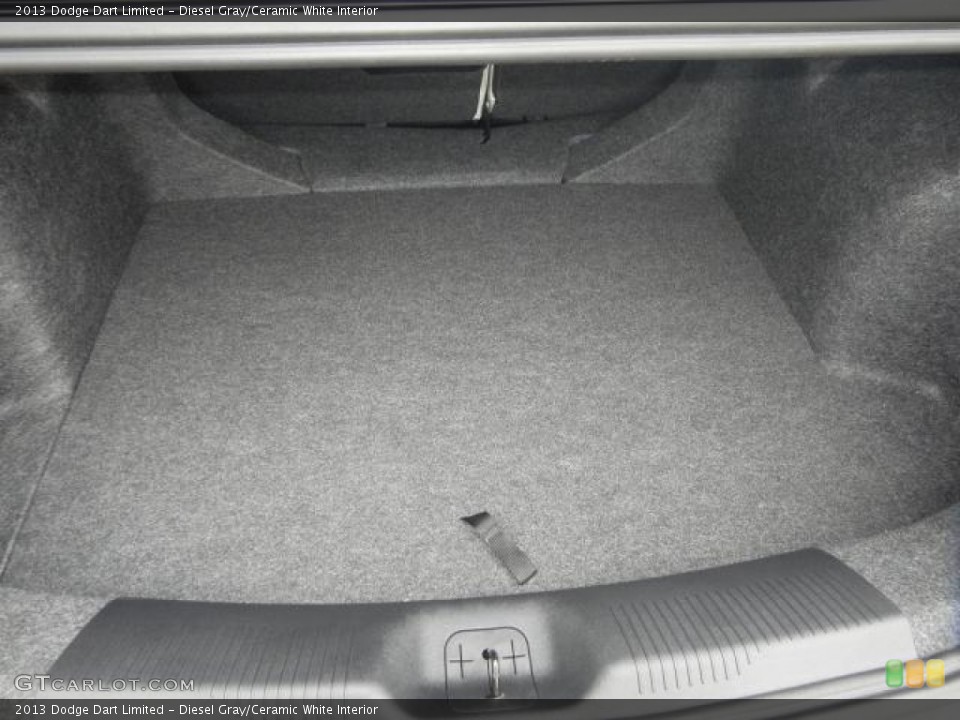 Diesel Gray/Ceramic White Interior Trunk for the 2013 Dodge Dart Limited #72306277