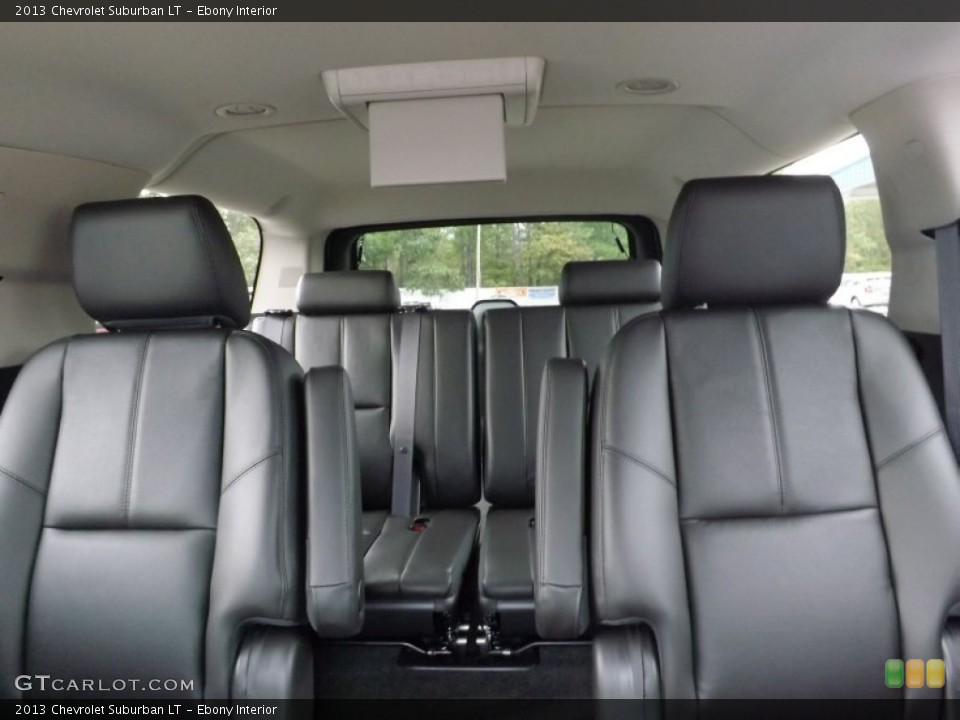 Ebony Interior Rear Seat for the 2013 Chevrolet Suburban LT #72310132