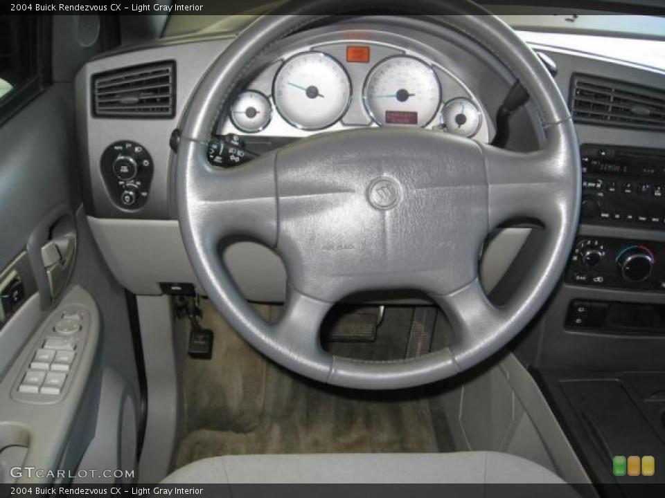Light Gray Interior Steering Wheel for the 2004 Buick Rendezvous CX #72310225