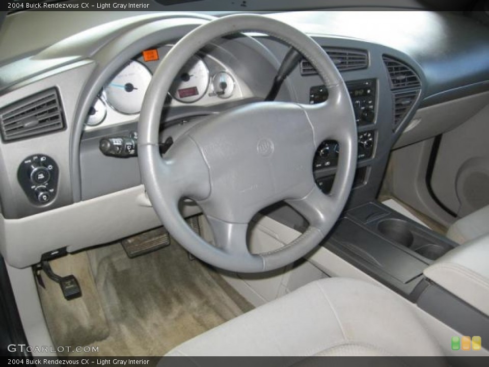 Light Gray Interior Steering Wheel for the 2004 Buick Rendezvous CX #72310414