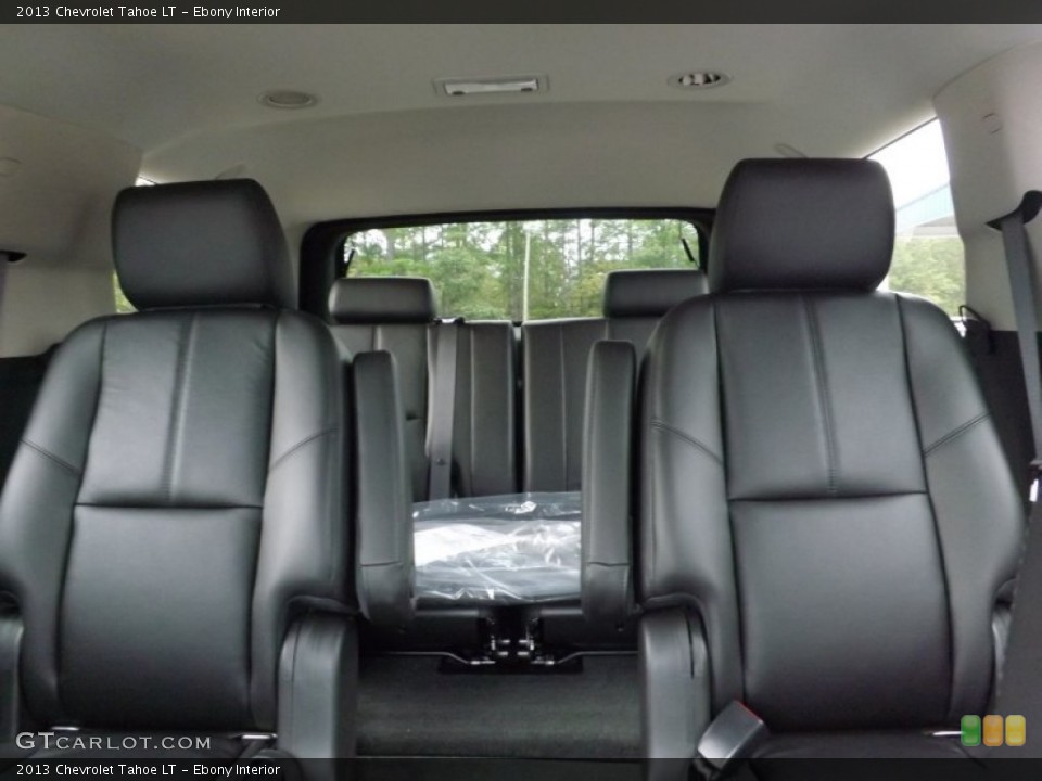 Ebony Interior Rear Seat for the 2013 Chevrolet Tahoe LT #72310738