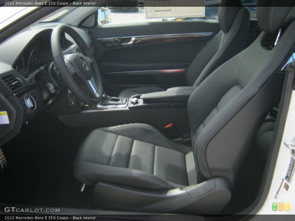 Black Interior Photo for the 2013 Mercedes-Benz E 350 Coupe #72311424