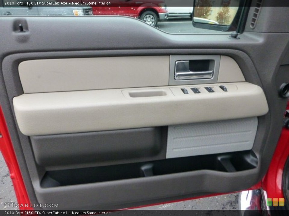 Medium Stone Interior Door Panel for the 2010 Ford F150 STX SuperCab 4x4 #72314335