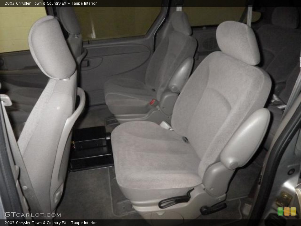 Taupe Interior Rear Seat for the 2003 Chrysler Town & Country EX #72314539