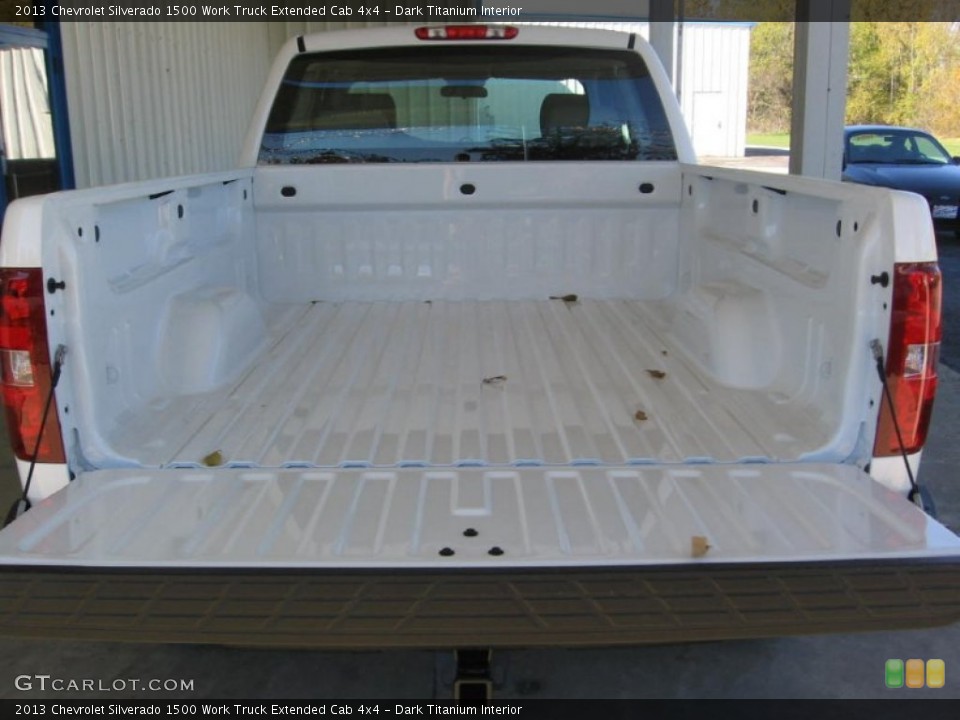 Dark Titanium Interior Trunk for the 2013 Chevrolet Silverado 1500 Work Truck Extended Cab 4x4 #72316614