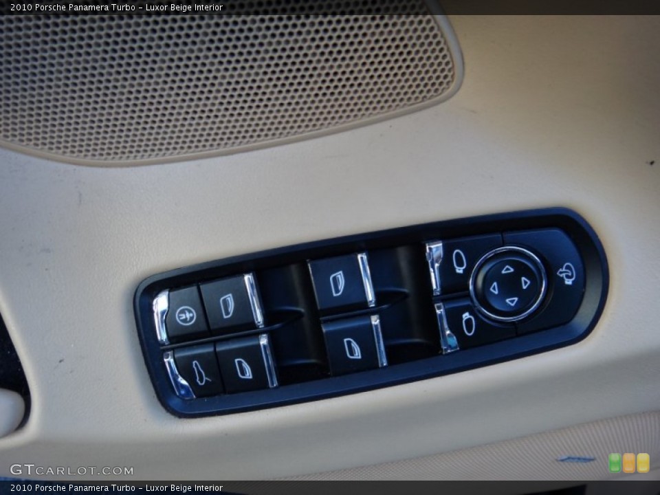 Luxor Beige Interior Controls for the 2010 Porsche Panamera Turbo #72316783