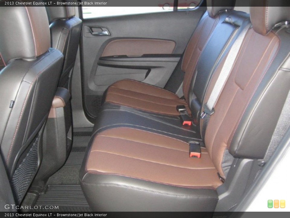 Brownstone/Jet Black Interior Rear Seat for the 2013 Chevrolet Equinox LT #72318121