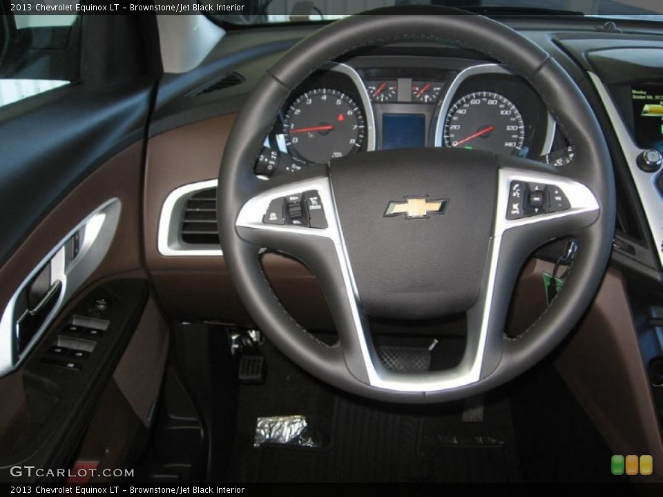 Brownstone/Jet Black Interior Steering Wheel for the 2013 Chevrolet Equinox LT #72318145