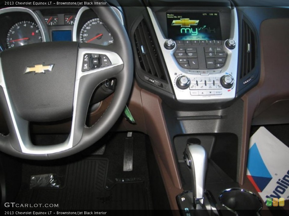 Brownstone/Jet Black Interior Controls for the 2013 Chevrolet Equinox LT #72318163