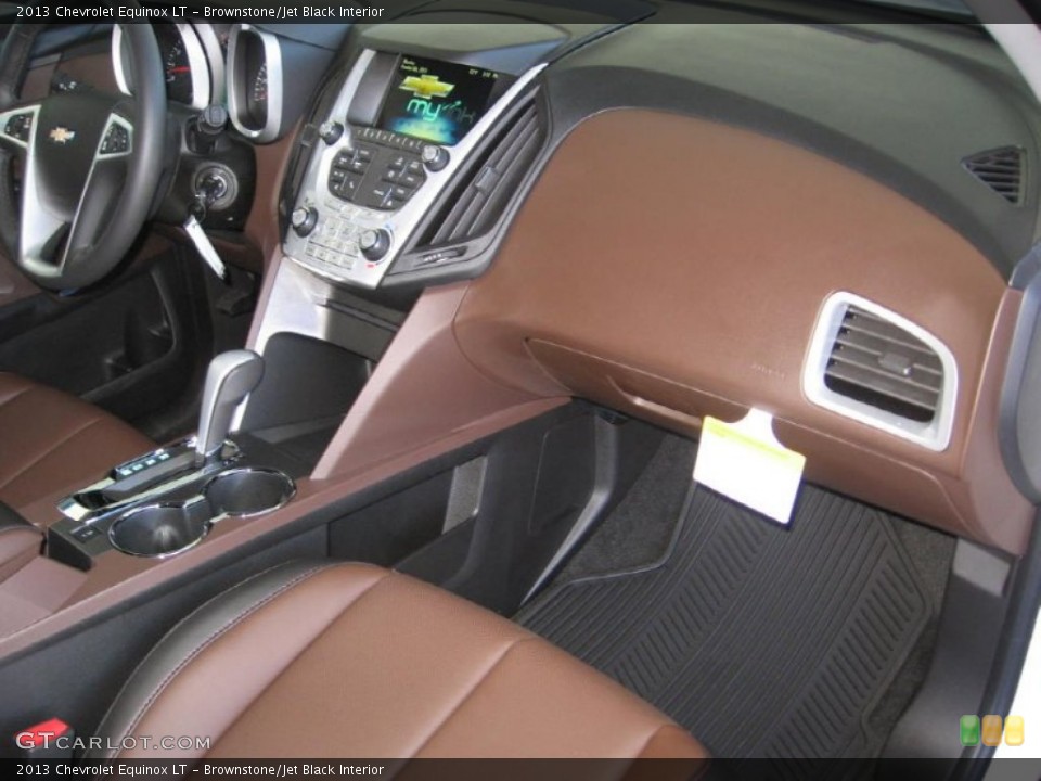 Brownstone/Jet Black Interior Dashboard for the 2013 Chevrolet Equinox LT #72318328