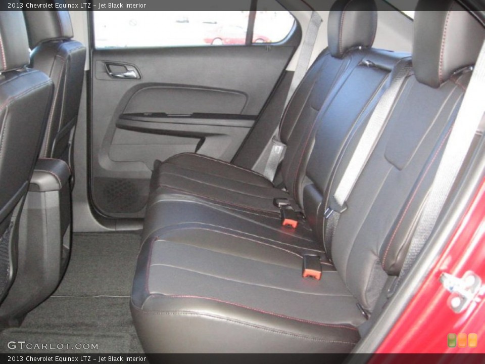 Jet Black Interior Rear Seat for the 2013 Chevrolet Equinox LTZ #72318556