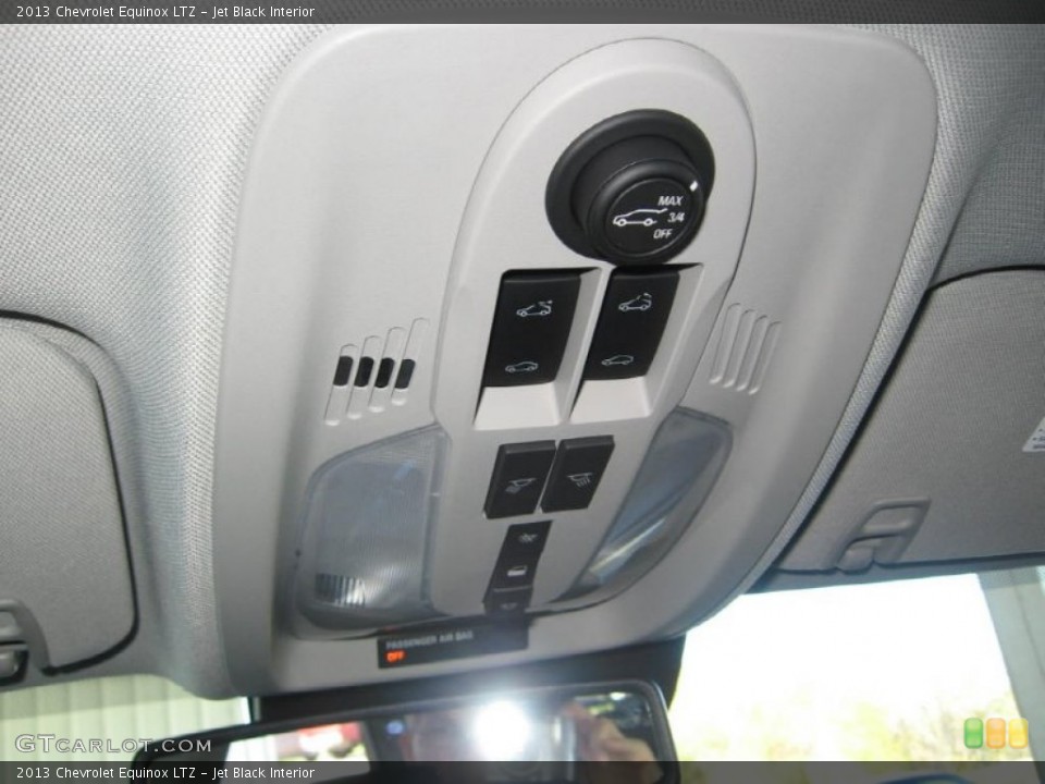 Jet Black Interior Controls for the 2013 Chevrolet Equinox LTZ #72318616