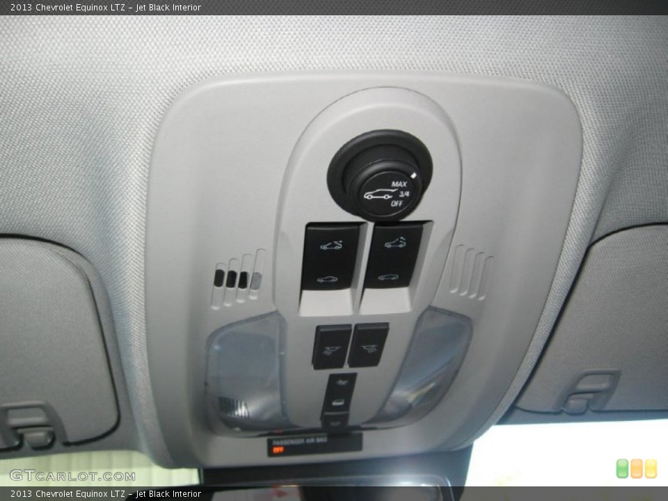 Jet Black Interior Controls for the 2013 Chevrolet Equinox LTZ #72318637