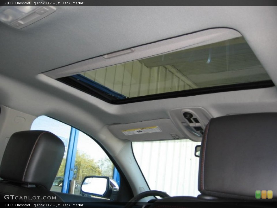 Jet Black Interior Sunroof for the 2013 Chevrolet Equinox LTZ #72318709