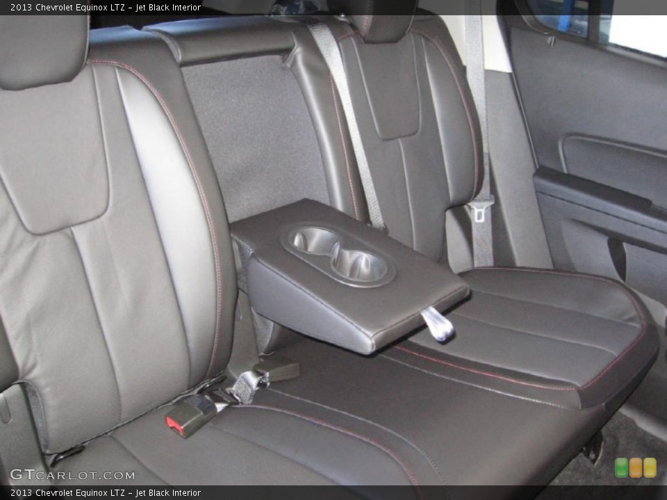 Jet Black Interior Rear Seat for the 2013 Chevrolet Equinox LTZ #72318730