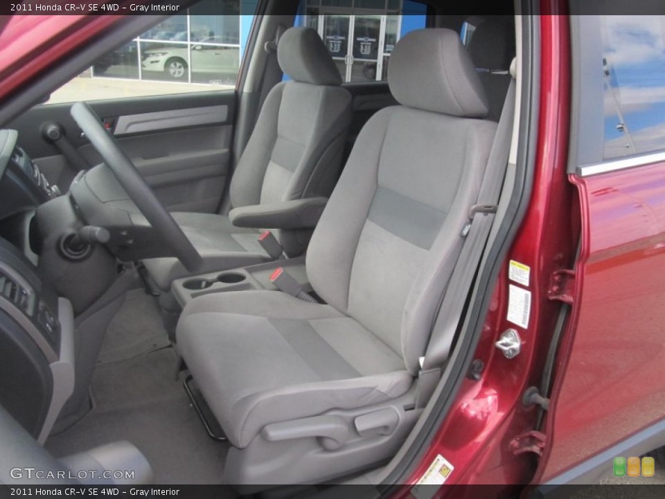 Gray Interior Photo for the 2011 Honda CR-V SE 4WD #72318883