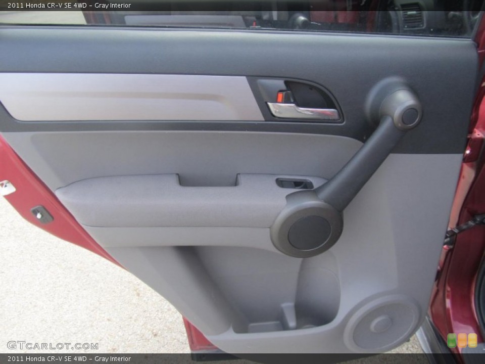 Gray Interior Door Panel for the 2011 Honda CR-V SE 4WD #72318955