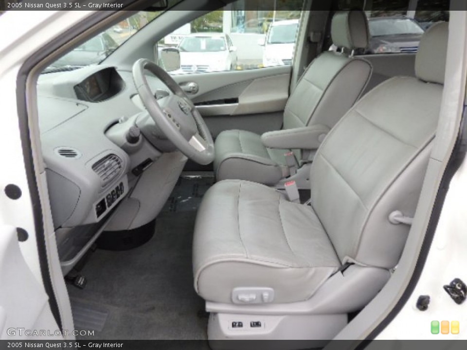 Gray Interior Prime Interior for the 2005 Nissan Quest 3.5 SL #72319579