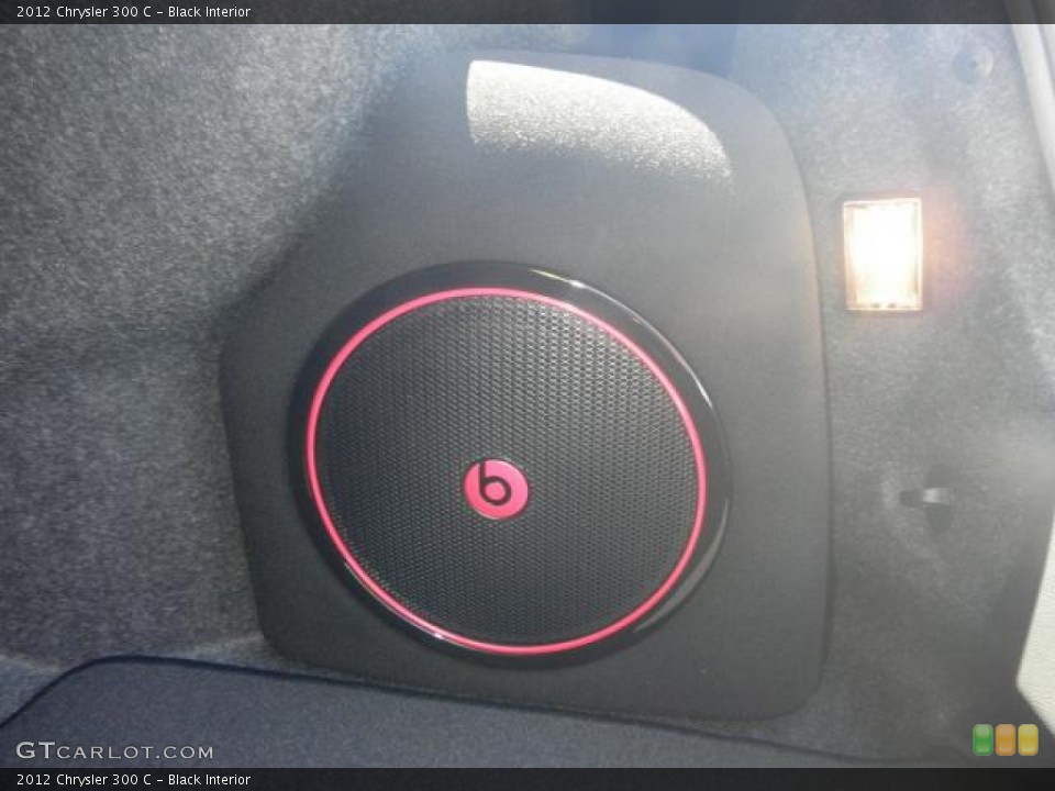 Black Interior Audio System for the 2012 Chrysler 300 C #72320575