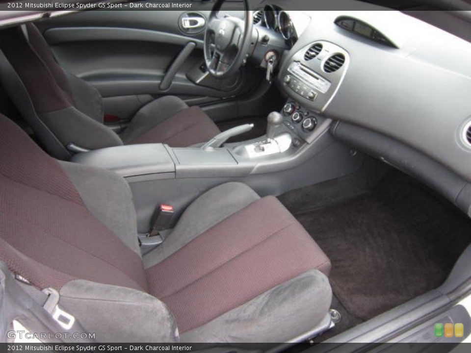 Dark Charcoal Interior Photo for the 2012 Mitsubishi Eclipse Spyder GS Sport #72321129