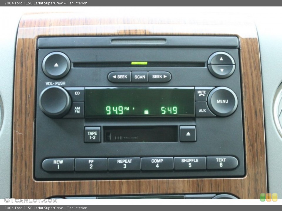 Tan Interior Controls for the 2004 Ford F150 Lariat SuperCrew #72321139