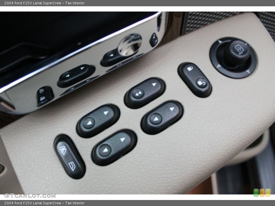 Tan Interior Controls for the 2004 Ford F150 Lariat SuperCrew #72321254
