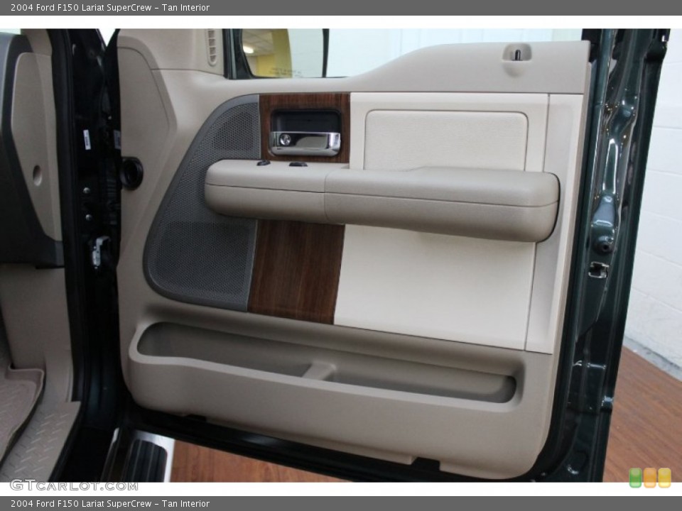 Tan Interior Door Panel for the 2004 Ford F150 Lariat SuperCrew #72321283
