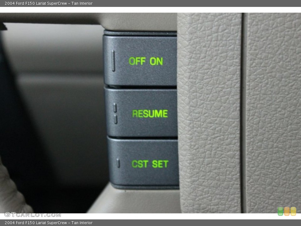 Tan Interior Controls for the 2004 Ford F150 Lariat SuperCrew #72321334